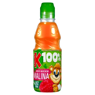 Kubuś 100% juice, apple, carrot, raspberry, 300 ml