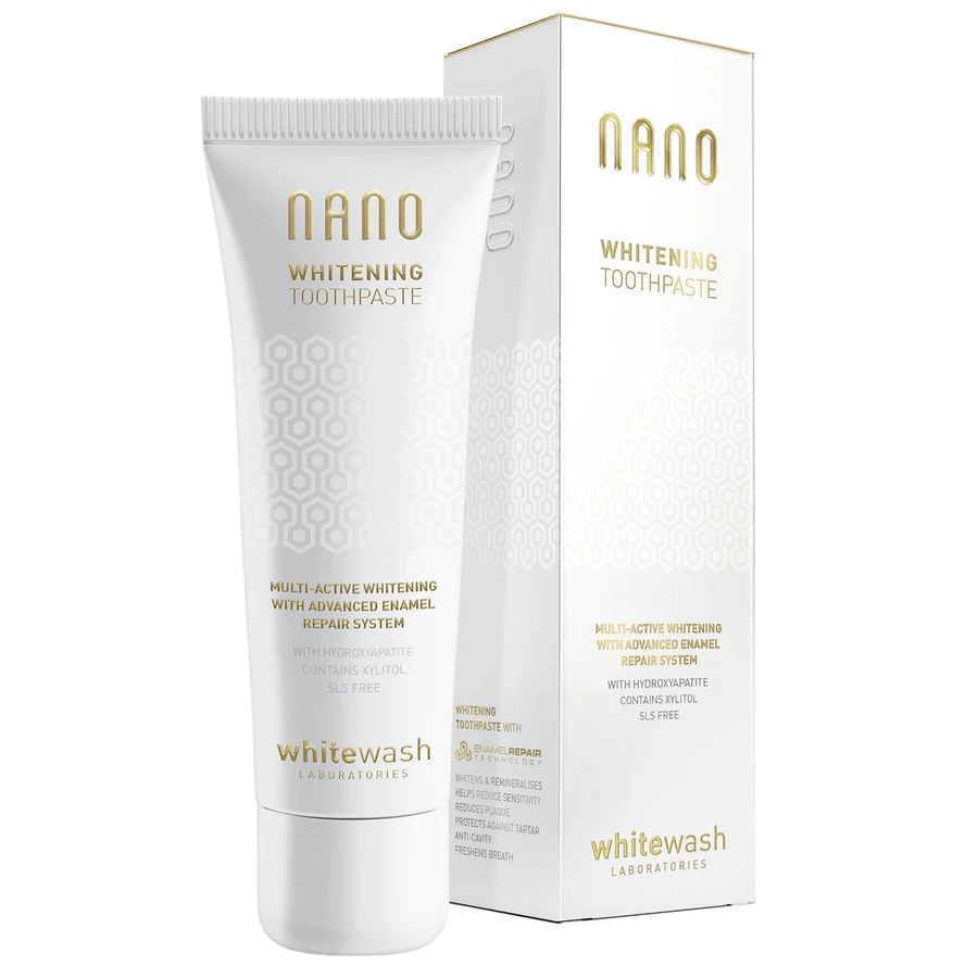 Whitewash Nano Whitening Aufhellende Zahnpasta, 75 ml