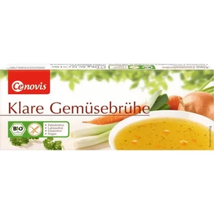 Clear Organic Vegetable Soup, 126g, 12 cubes, Cenovis
