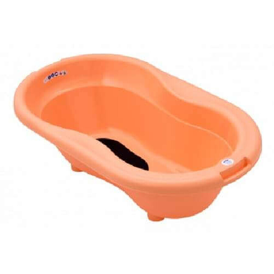 Cadita cu covor antiderapant Royal Peach, +0luni, Rotho BabyDesign