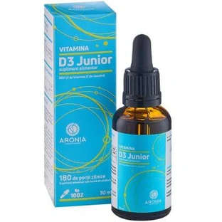 Vitamin D3 Junior 800 IU, 30 ml, Aronia Charlottenburg