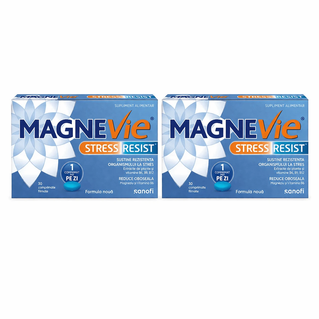 MagneVie Stress Resist Ashwaghanda, 2 x 30 Tabletten, Sanofi