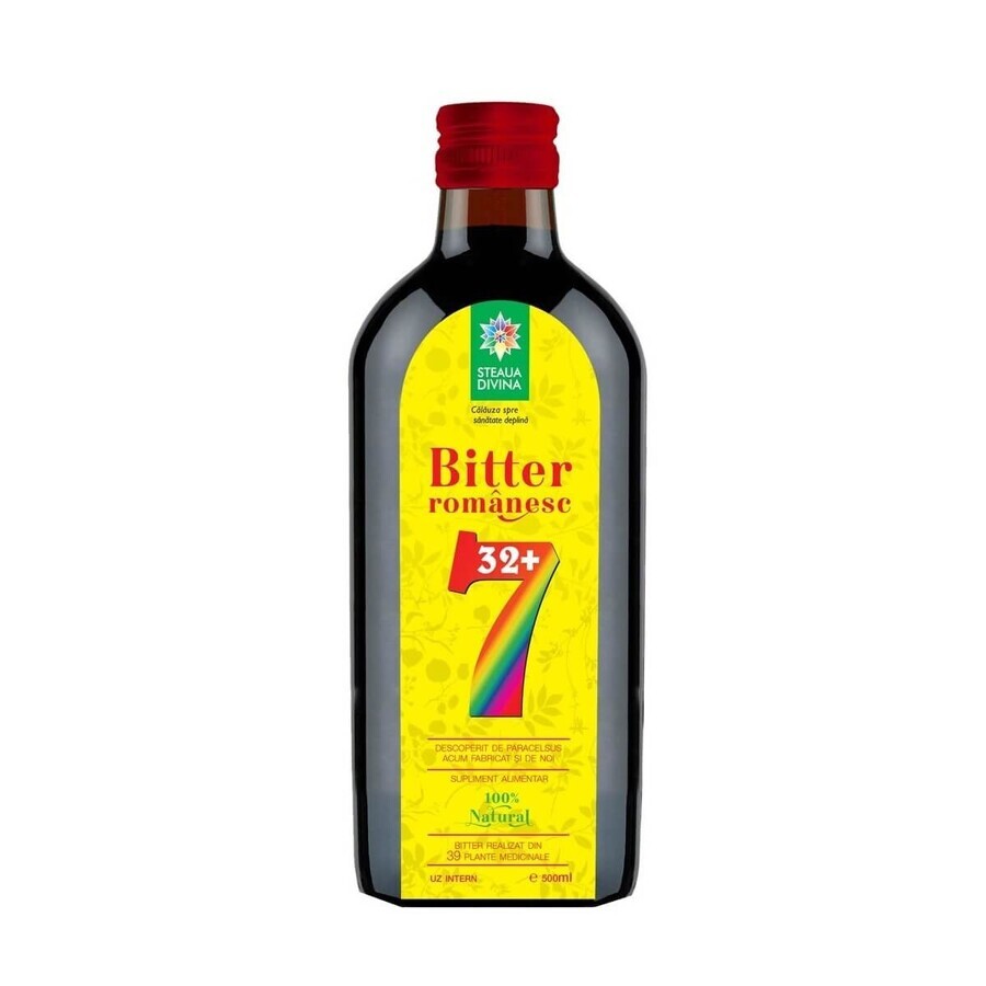 Rumänischer Bitter, 500 ml, Steaua Divina