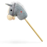 Speelgoedpaard met beweging en geluiden Hobbypaard, Grijs, Milly Mally