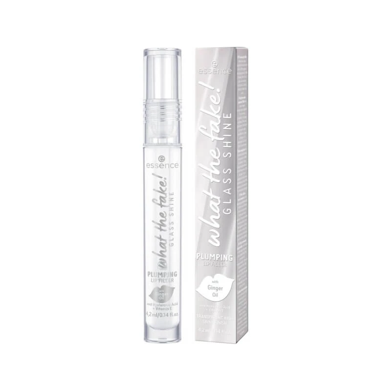 Volumen Lipgloss Glasglanz What the Fake!, 01 Oh So Glassy!, 4,2 ml, Essence