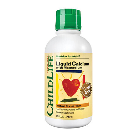 Flüssiges Calcium und Magnesium, 474 ml, Childlife Essentials