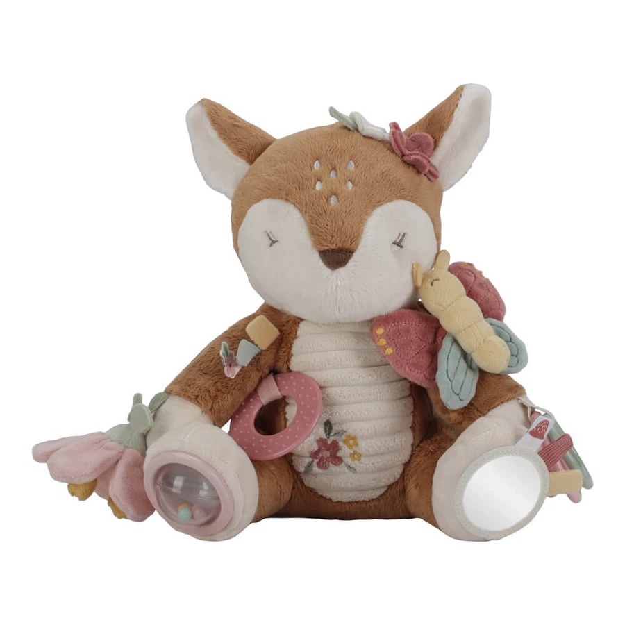 Peluche sensorielle Fairy Garden, 0 mois+, Chevreuil, Little Dutch