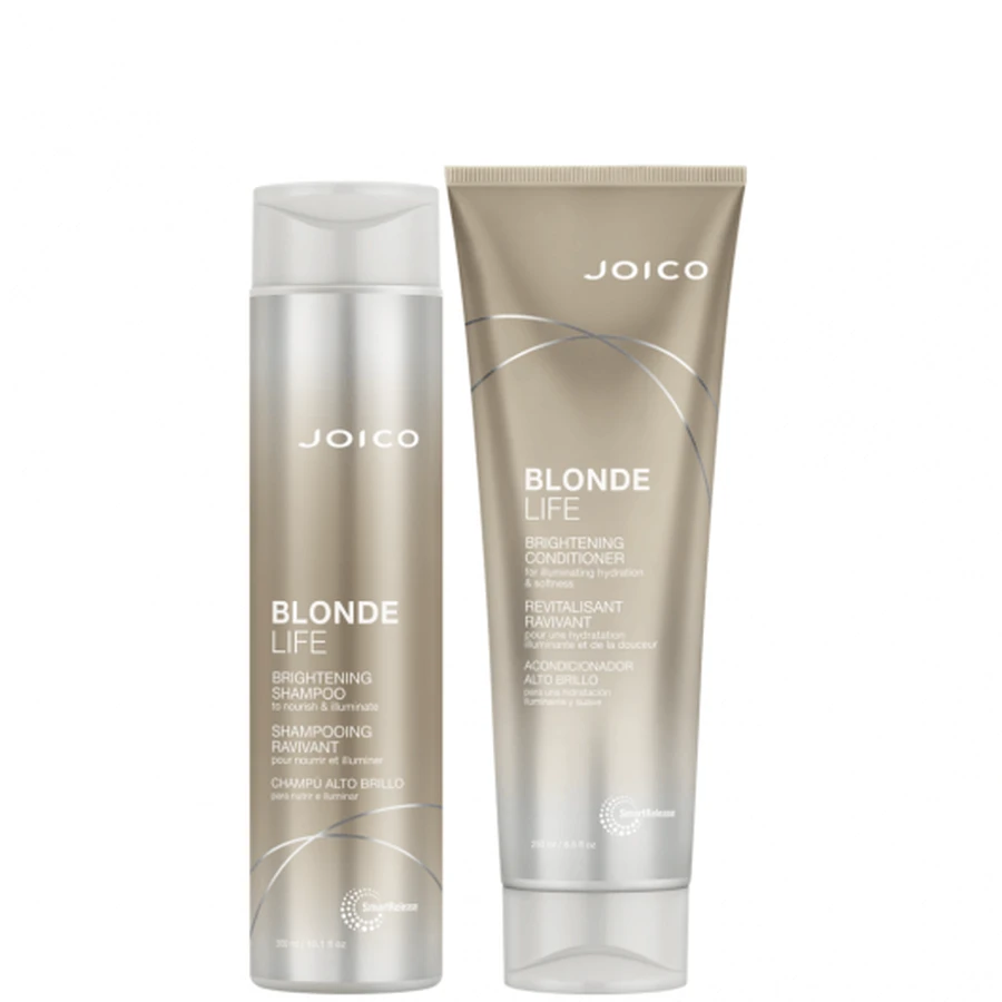 Blonde Life Shampoo und Spülung Packung, 300 ml + 250 ml, Joico