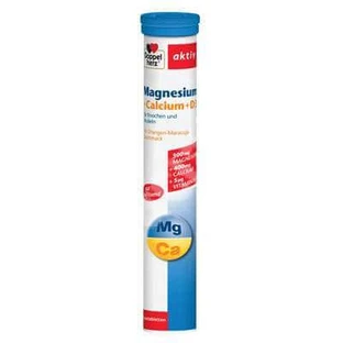Calcio, Magnesio e D3 Doppelherz, 15 compresse effervescenti, Queisser Pharma