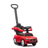 Coche Bebé 3 en 1, 12-36 meses, Rojo, Mercedes Clase C Deluxe, Milly Mally