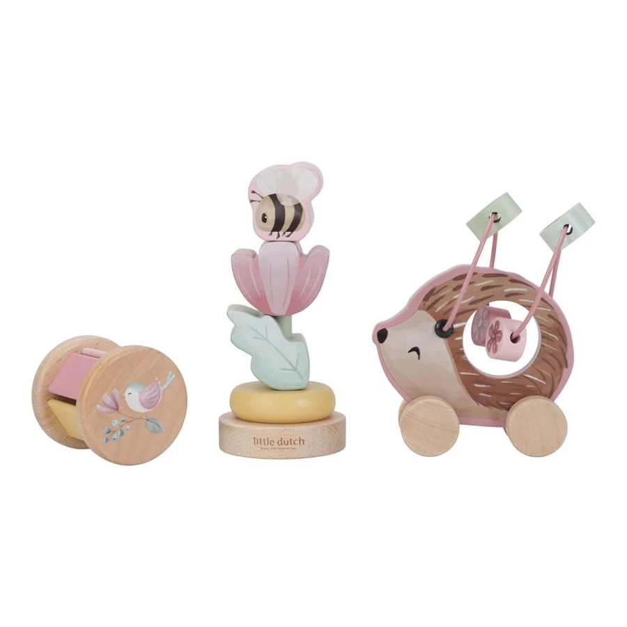 Fairy Garden FSC houten speelgoedkist, 12 maanden+, Little Dutch