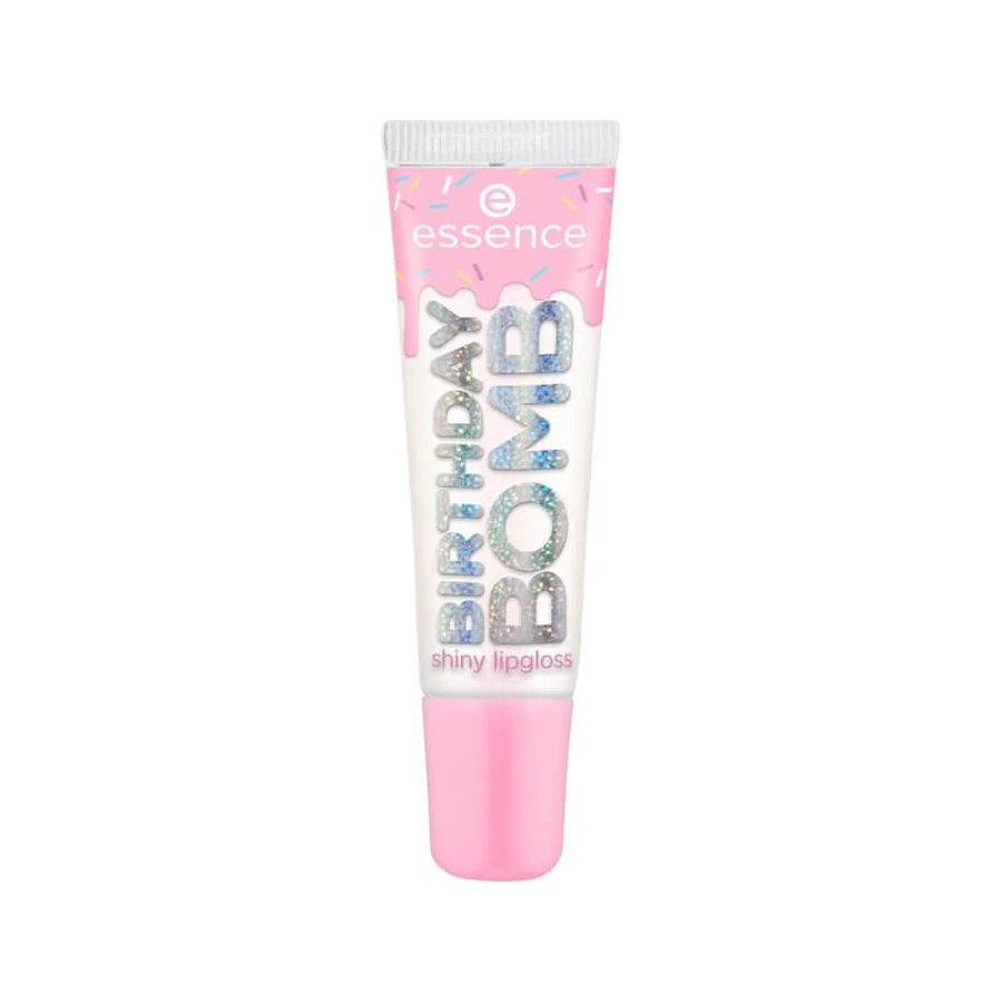 Lip Gloss Birthday Bomb, 01 Cake My Day!, 10 ml, Essence