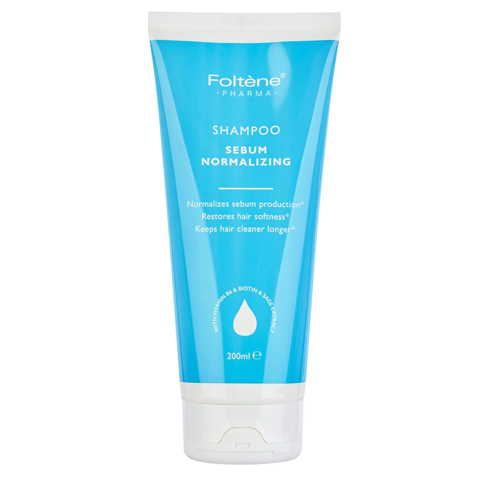 Sebum normalisierendes Shampoo 200 ml, Foltene