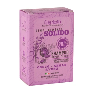 Shampooing solide à l'extrait d'avoine, 85 g, Iteritalia