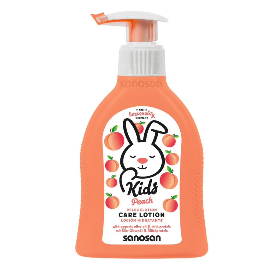Body Lotion, Peach, 200 ml, Sanosan Kids