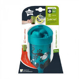 Green Lizard No Knock Großer Becher mit Deckel, 18 Monate+, 300 ml, Tommee Tippee