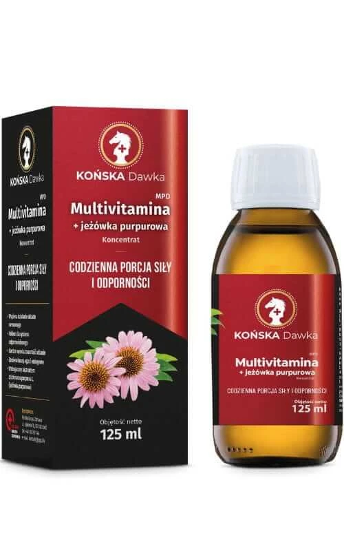 Multivitamin + Echinacea purpurea 125 ml Pferd Dosis