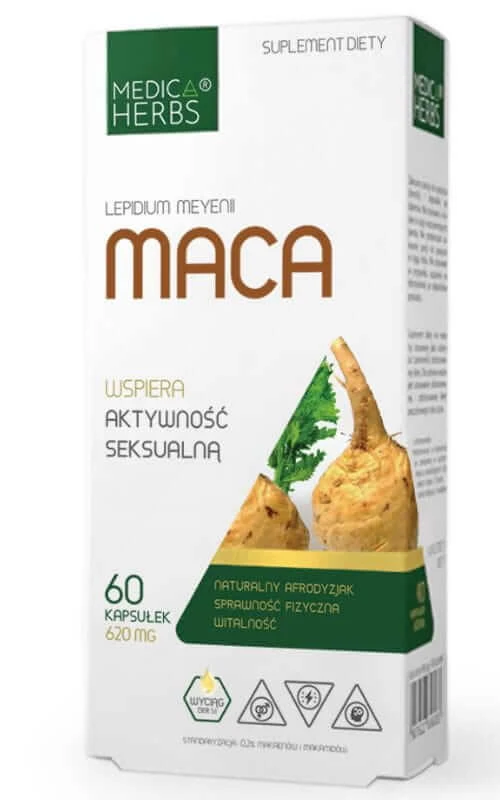 Maca 620mg, 60 Kapseln Medica Herbs
