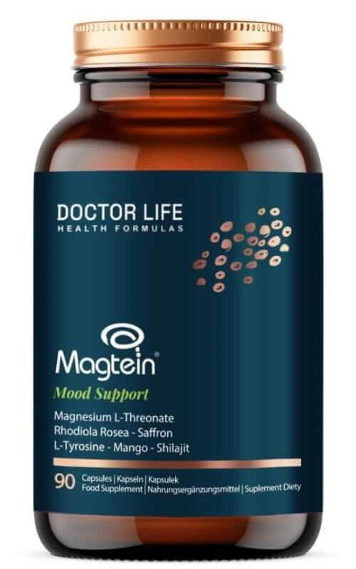Doctor Life Magtein Mood Support Magnesium L-Threonat 90 Kapseln
