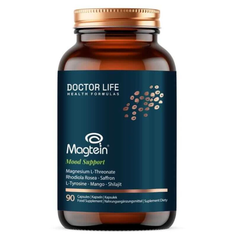 Doctor Life Magtein Mood Support Magnesium L-Threonat 90 Kapseln