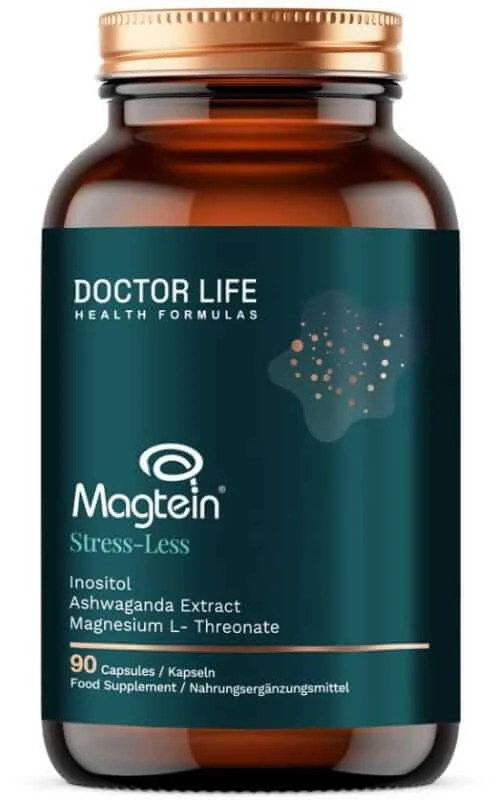 Doctor Life Magtein Magnesium L-Threonat Stressfreies Inositol 90 Kapseln
