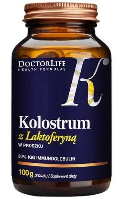 Doctor Life Colostrum mit Lactoferrin Pulver 100 g