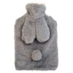 Pink, thermofor in cover, gray bunny, 2 l, 1 piece
