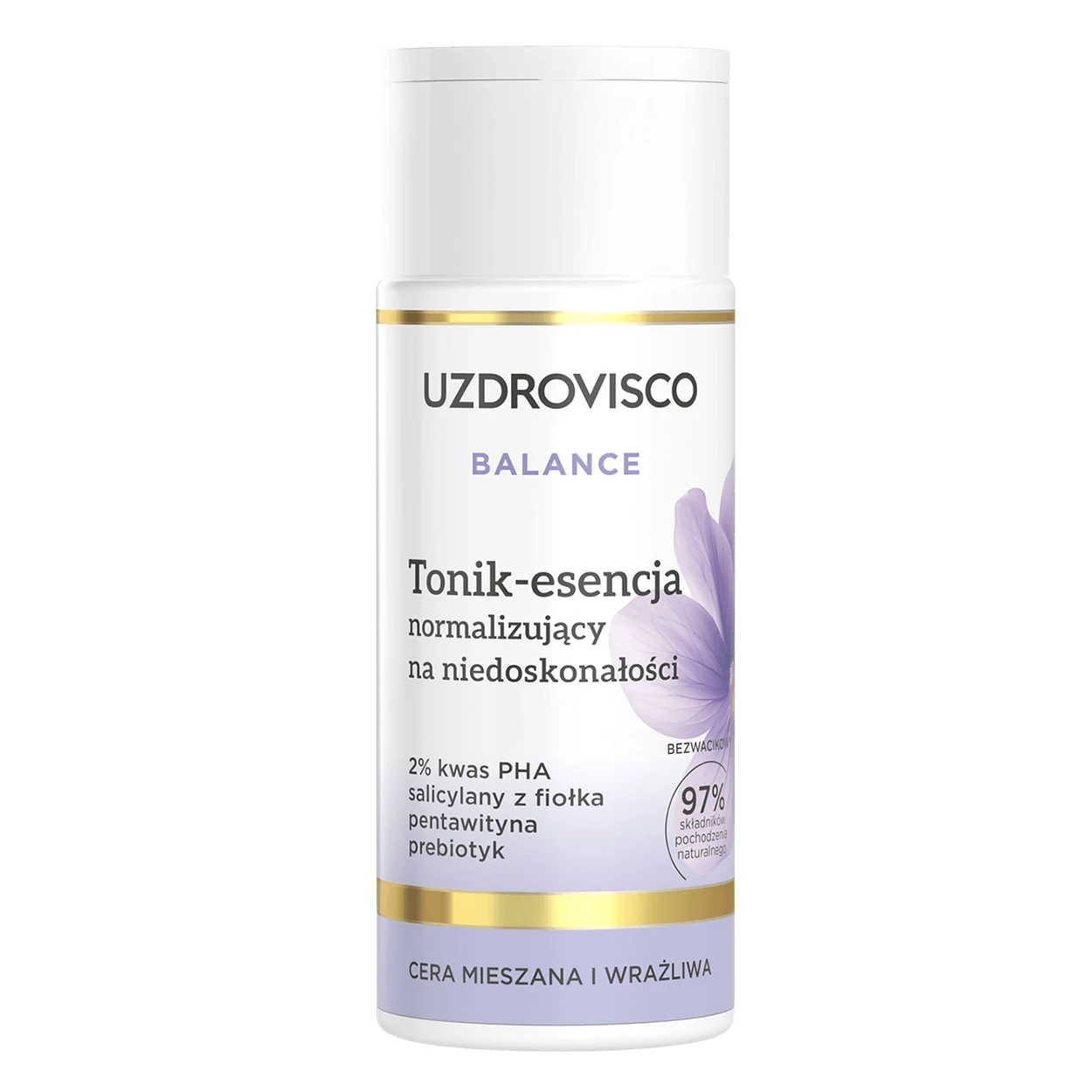 Uzdrovisco Balance, normalisierende Tonic-Essenz für Unvollkommenheiten, 150 ml
