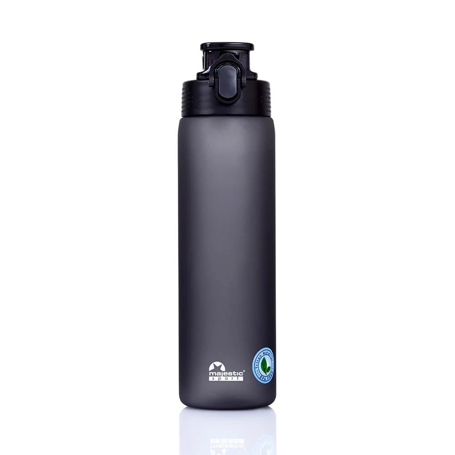 Majestic Sport, tritan Wasserflasche, Okosei Mat, grau, 750 ml
