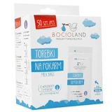 Bocioland, pungi pentru depozitarea alimentelor, 200 ml x 50 bucăți
