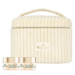 Set Nuxe Nuxuriance Gold, balsamo illuminante per gli occhi, pelle secca, 2 x 15 ml + sacchetto cosmetico in omaggio