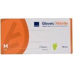 Abena, nitrile gloves, non-sterile, powder-free, green, size M, 100 pieces