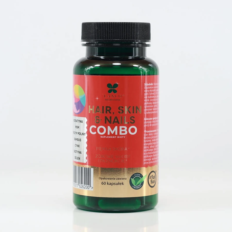 Lanco Nutritions Hair, Skin & Nails Combo, 60 capsule