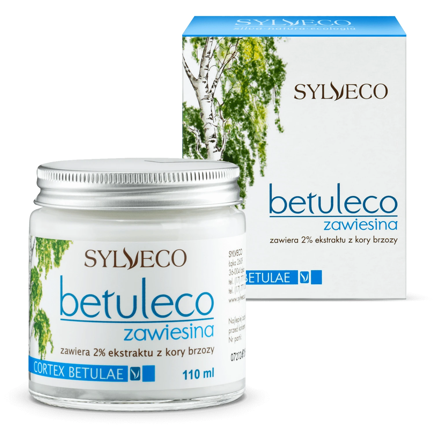 Sylveco Betuleco, Suspension, 2% Birkenrindenextrakt, 100 ml