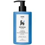 Yope Men Refresh My Hair, Shampoo für fettiges Haar, 300 ml