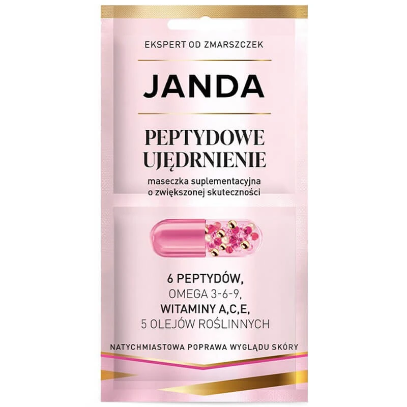 Janda Pharma Peptide Firming, Ergänzungsmaske mit erhöhter Wirksamkeit, 2 x 4 ml