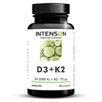 Intenson Witamina D3 + K2, 120 kapsułek miękkich: ceny i cechy