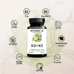 Intenson Witamina D3 + K2, 120 kapsułek miękkich: ceny i cechy