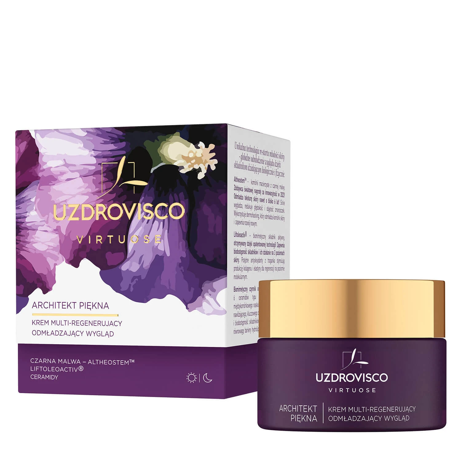 Uzdrovisco Virtuose Architect of Beauty, multiregenerative Creme, 50 ml