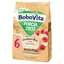 BoboVita Porcja Zbóż Delicada avena láctea con arroz, frambuesa-plátano, sin azúcar añadido, después de 6 meses, 210 g