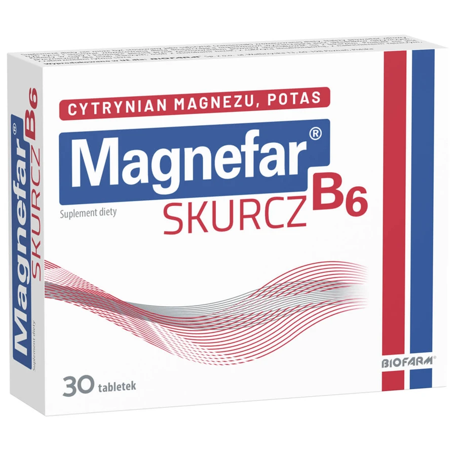 Magnefar B6 Skurcz, 30 Tabletten