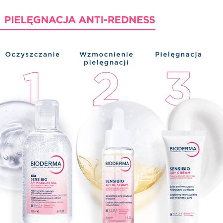 Bioderma Sensibio AR+, Mizellen-Reinigungsgel, 250 ml