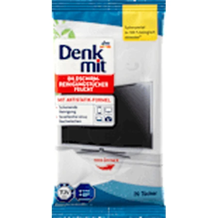 Denkmit Set Șervețele umede de curățare a ecranului, 20 buc