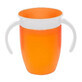 Babybecher mit Griffen, orange, Coccorito