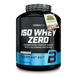Eiweißpulver mit Vanillegeschmack Iso Whey Zero, 2270 g, BiotechUSA