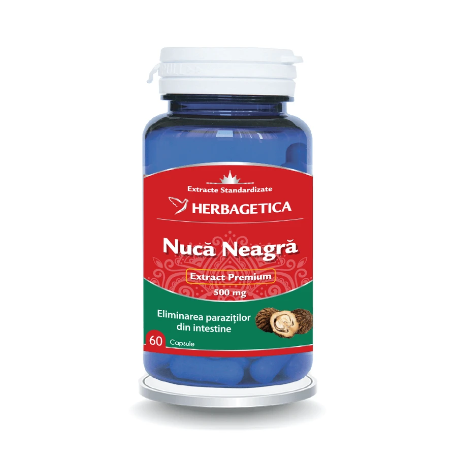 Noix noire, 60 gélules, Herbagetica