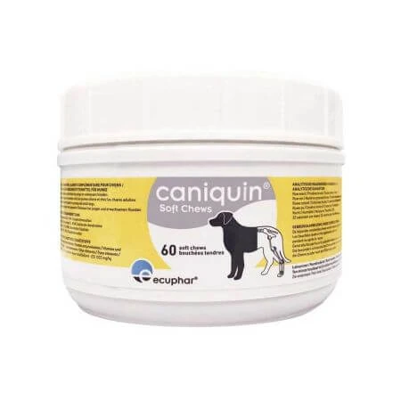 Gelenkbehandlung für Hunde Caniquin, 60 Kautabletten, Ecuphar