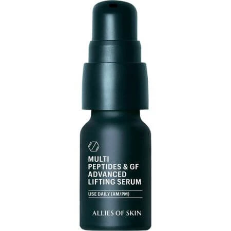 Multi Peptide & GF Advanced Lifting Wrinkle Reduction Face Serum, 7 ml, Allies of Skin