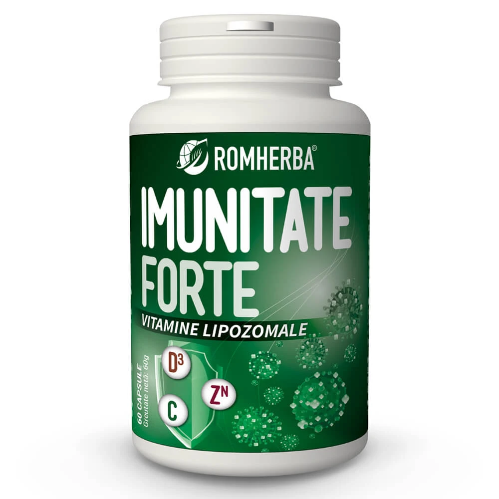 Liposomale Vitamine Immunität Forte, 60 Kapseln, Romherba