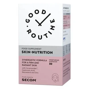 Nutrizione della pelle, 30 capsule vegetali, Secom